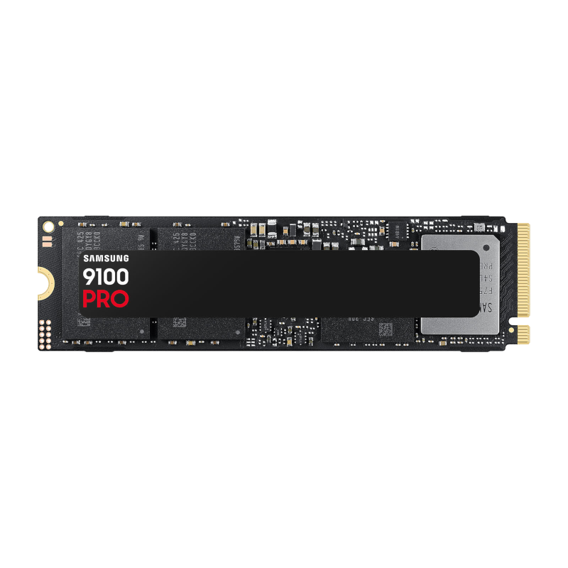 Disque SSD Samsung 9100 PRO MZ-VAP4T0BW - M.2 2280 Interne - 4 To - PCI Express NVMe (PCI Express NVMe 5.0 x4) - Facteur de forme SSD: M.2, Vitesse de lecture: 14700 Mo/s