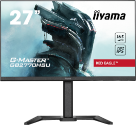 Moniteur LCD IIYAMA G-MASTER GB2770HSU-B6 27" Class Full HD - 16:9 - Noir mat - 68,6 cm (27") Viewable - Fast IPS - LED R&eacute;tro&eacute;clairage - R&eacute;solution 1920 x 1080 - 16,7 Millions de Couleurs - Adaptive Sync - 300 cd/m&sup2; - 200 &micro;s - Hauts-Parleurs - HDMI - Hub USB