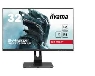 Moniteur LCD IIYAMA G-MASTER GB3271QSU-B1. Taille de l'&eacute;cran: 80 cm (31.5"), R&eacute;solution de l'&eacute;cran: 2560 x 1440 pixels, Type HD: Wide Quad HD, Technologie d'affichage: LED, Surface d'affichage: Mat, Temps de r&eacute;ponse: 1 ms, Format d'image: 16:9, Angle de vision horizontal: 178&deg;, Angle de vision vertical: 178&deg;. Haut-parleurs int&eacute;gr&eacute;s. Concentrateur USB int&eacute;gr&eacute;, Version du concentrateur USB: 3.2 Gen 1 (3.1 Gen 1). Montage VESA, R&eacute;glage de la hauteur. Couleur du produit: Noir